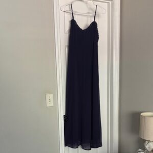 Altar’d State Navy Blue Maxi Dress - Small